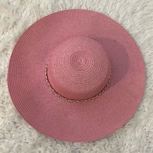Pink Sun Hat Beach Hat